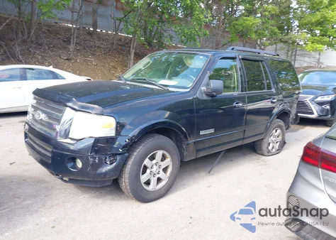 2008 Ford Expedition Xlt z USA, uszkodzony, nr VIN 1FMFU16508LA88416